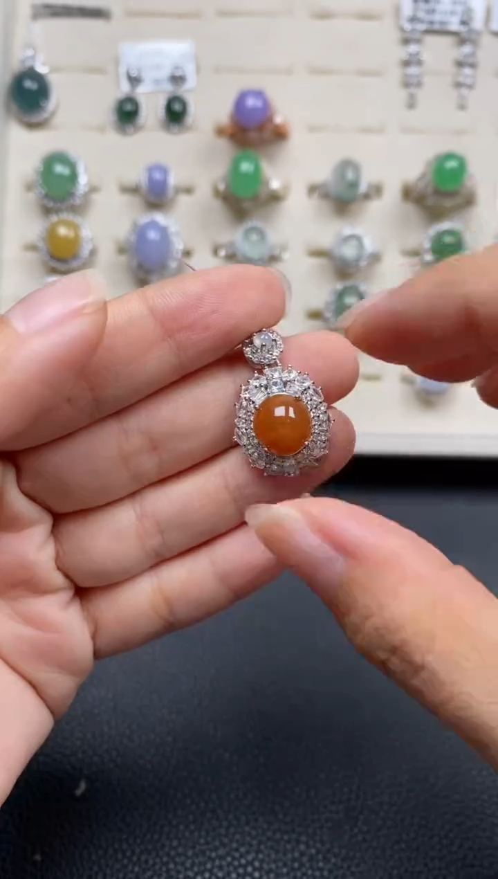 【闪购商品】翡翠戒指银S925镶嵌11111