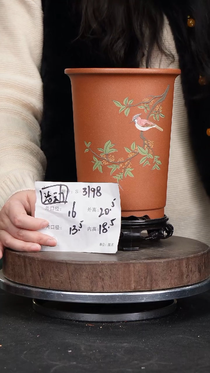 【闪购商品】紫砂花盆3198+s紫砂花盆