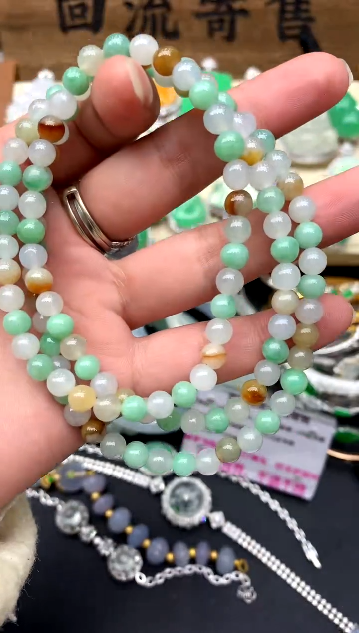 【闪购商品】翡翠手串未镶嵌121-中国好珍宝