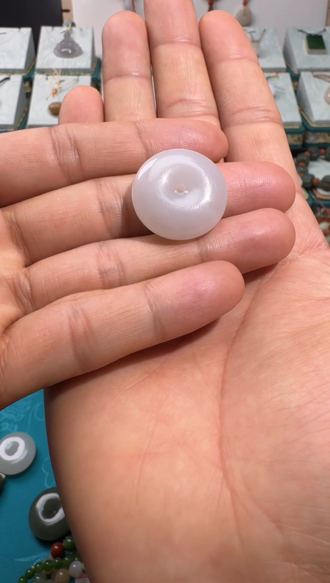 【闪购商品】和田玉颈饰未镶嵌26左右平安扣