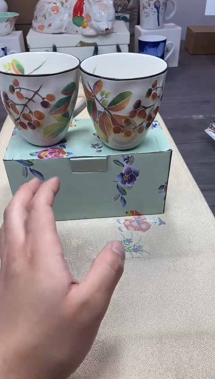 【闪购商品】茶具耐高温全品全新 （ 绿叶马克杯）