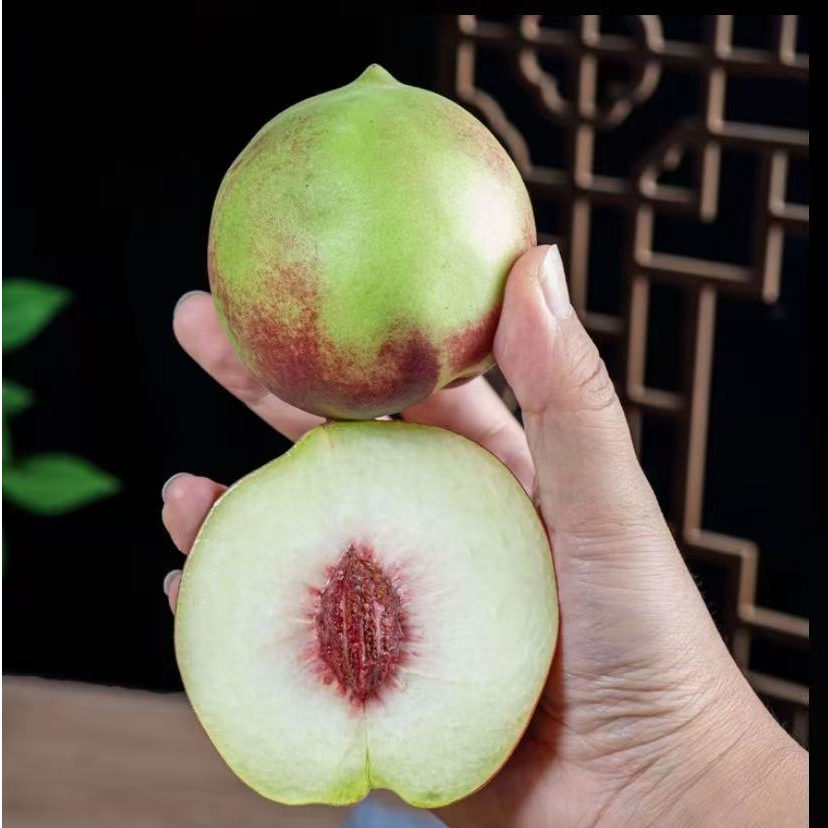 【小冬桃/冬雪蜜桃】脆甜山桃蜜桃小毛桃离核现摘应季水果桃子硬桃