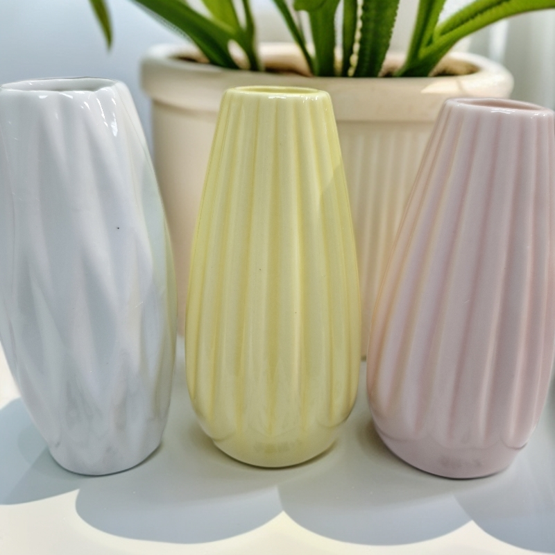 水培干花插花陶瓷瓶器客厅卧室家居桌面装饰品