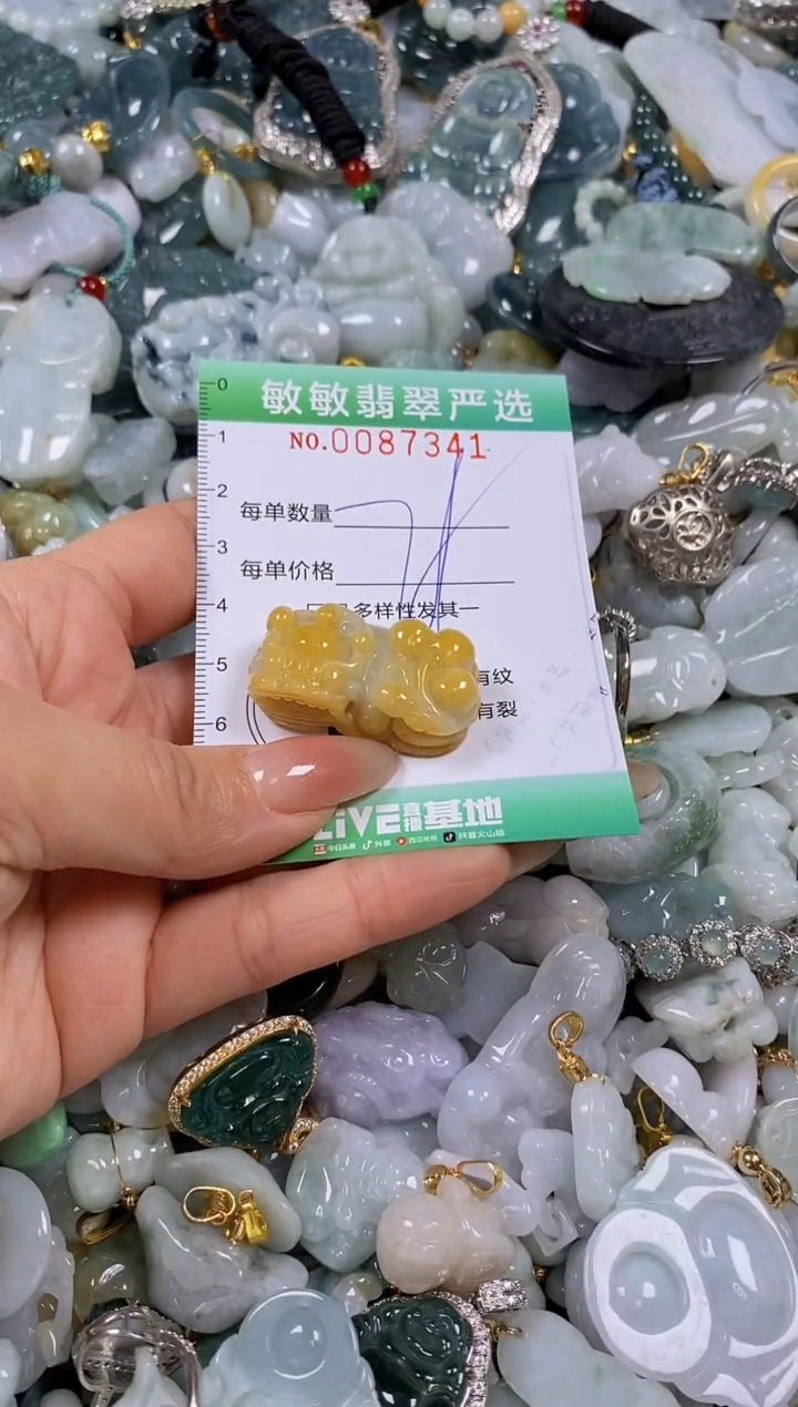 【闪购商品】翡翠颈饰未镶嵌闪购商品0087341