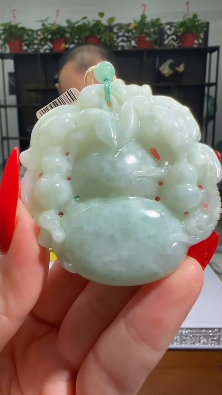 【闪购商品】翡翠颈饰未镶嵌天然翡翠A货吊坠
