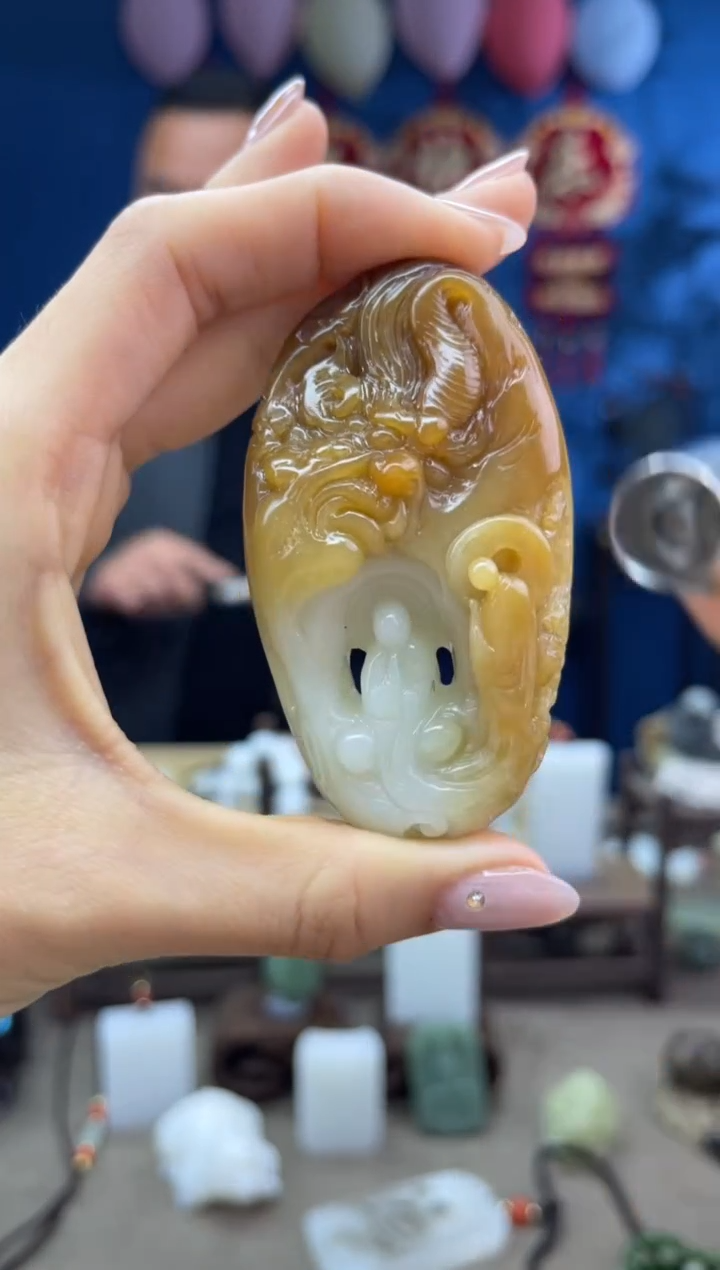 【闪购商品】和田玉颈饰未镶嵌1