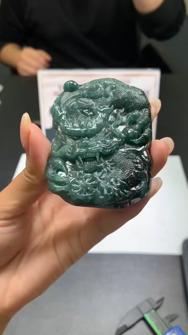 【闪购商品】定制翡翠未镶嵌不退不换CMH1件-A