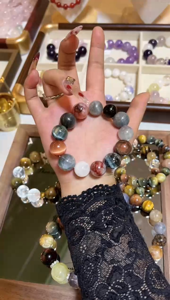 未镶嵌手串水晶天然水晶 多样性发货发其一 颜色微差（默认微瑕）