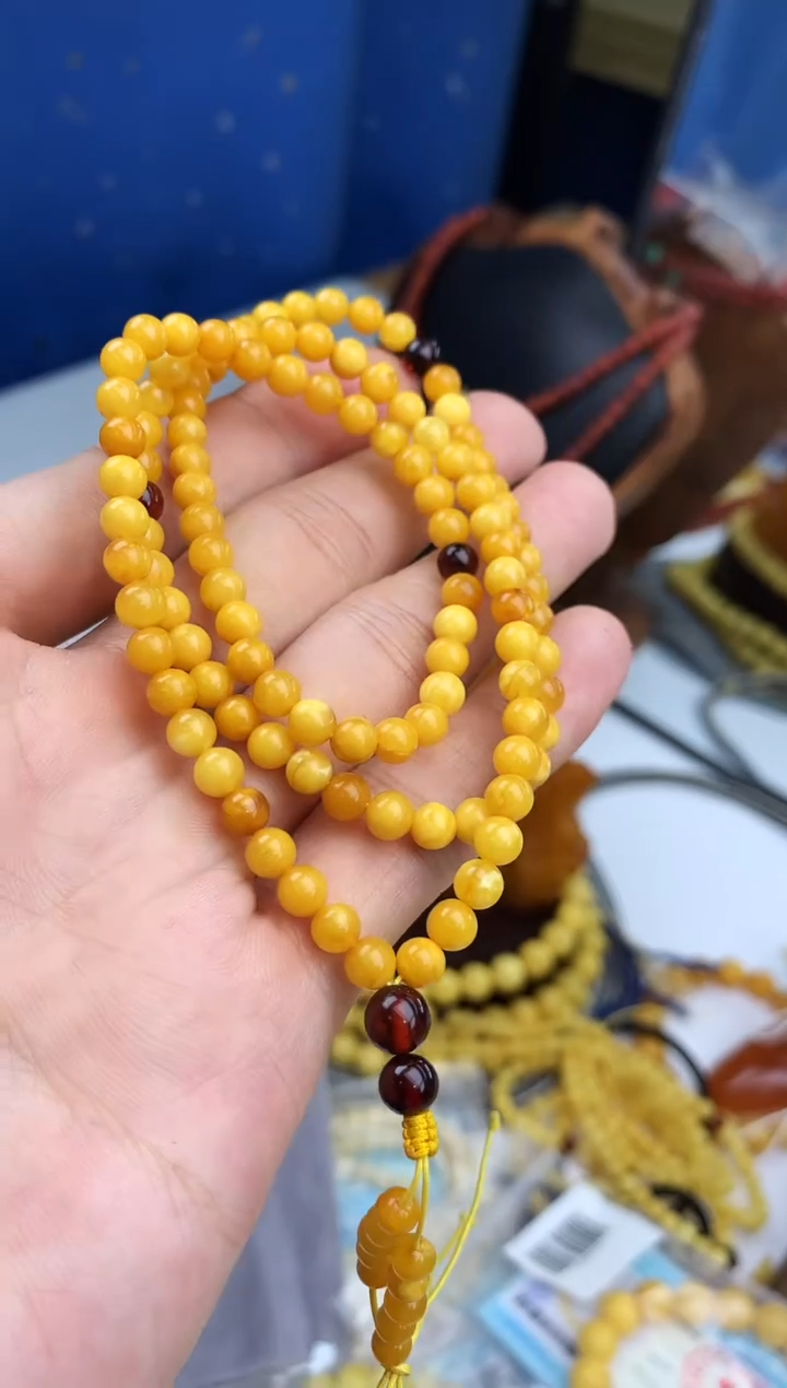 裸石蜜蜡未镶嵌链子多样性发其一