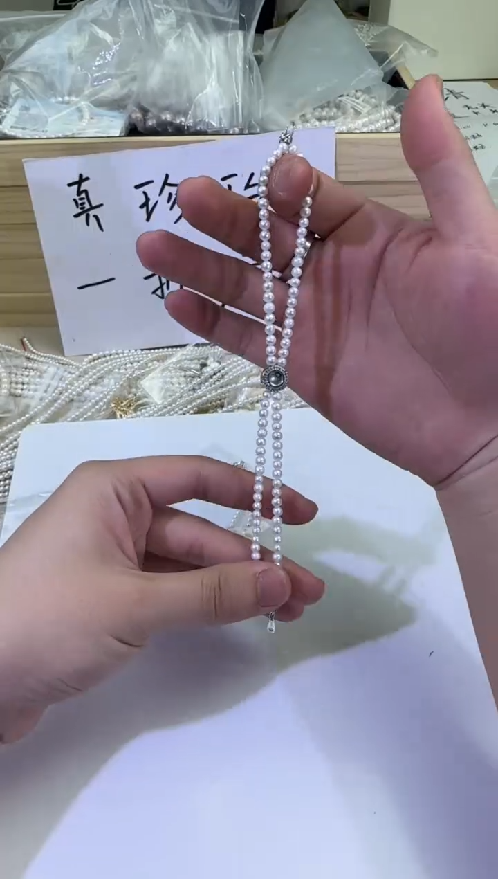 【闪购商品】淡水珍珠1111111银S925镶嵌11111