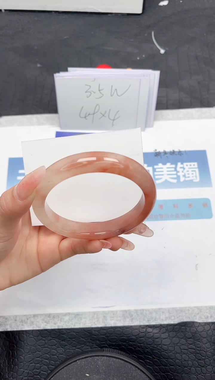 【闪购商品】石英质玉手镯未镶嵌H267-62