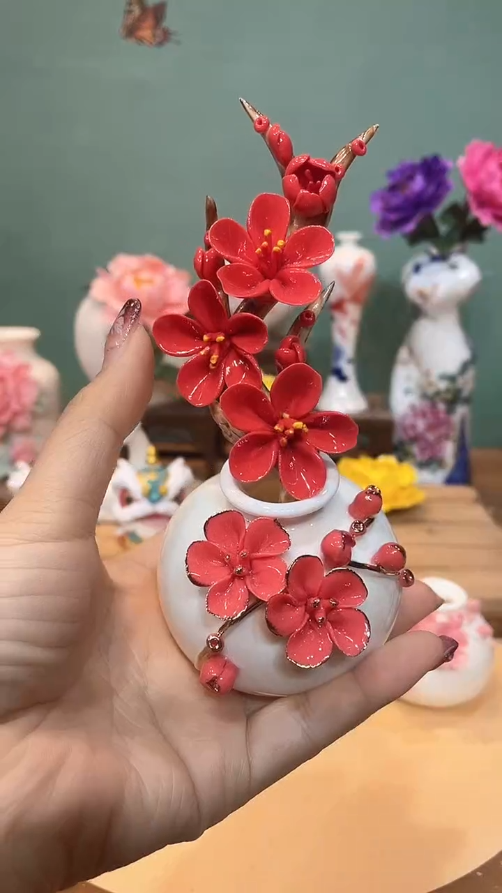 【闪购商品】瓶手工精致陶瓷摆件