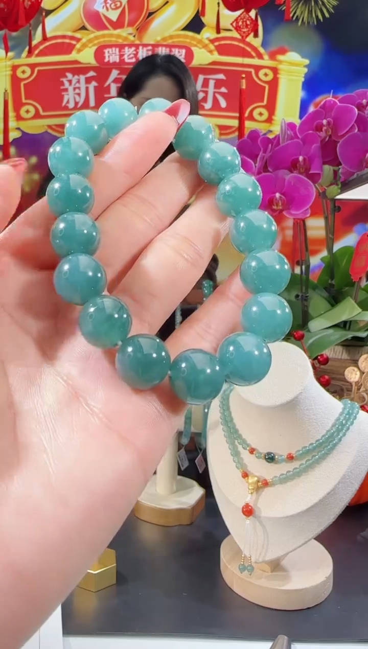 【闪购商品】翡翠手串未镶嵌手串多样性发一