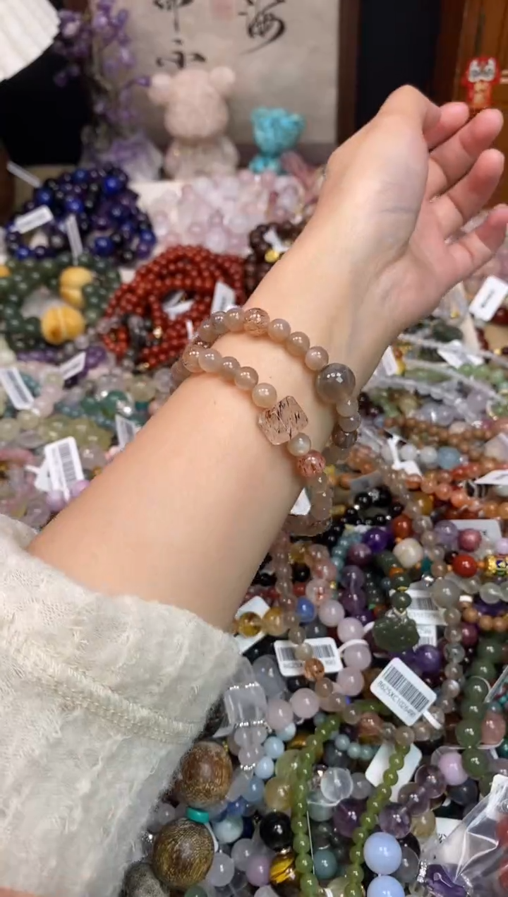 未镶嵌手链月光石473