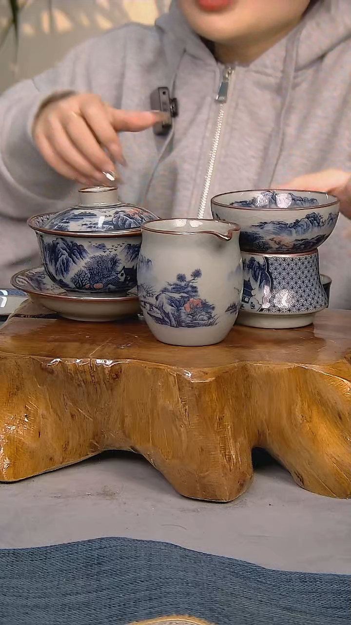 【闪购商品】3件套陶瓷茶具家用简装系列