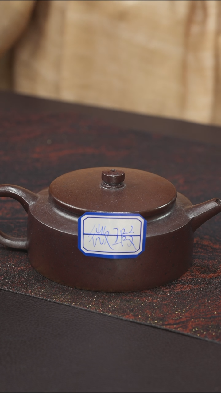 茶壶紫砂纯紫砂柴烧