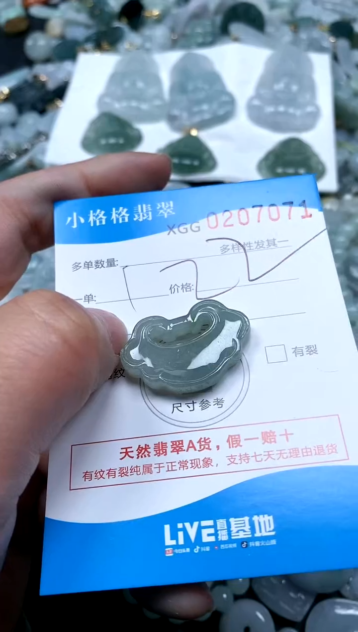 【闪购商品】翡翠颈饰未镶嵌闪购商品0207071