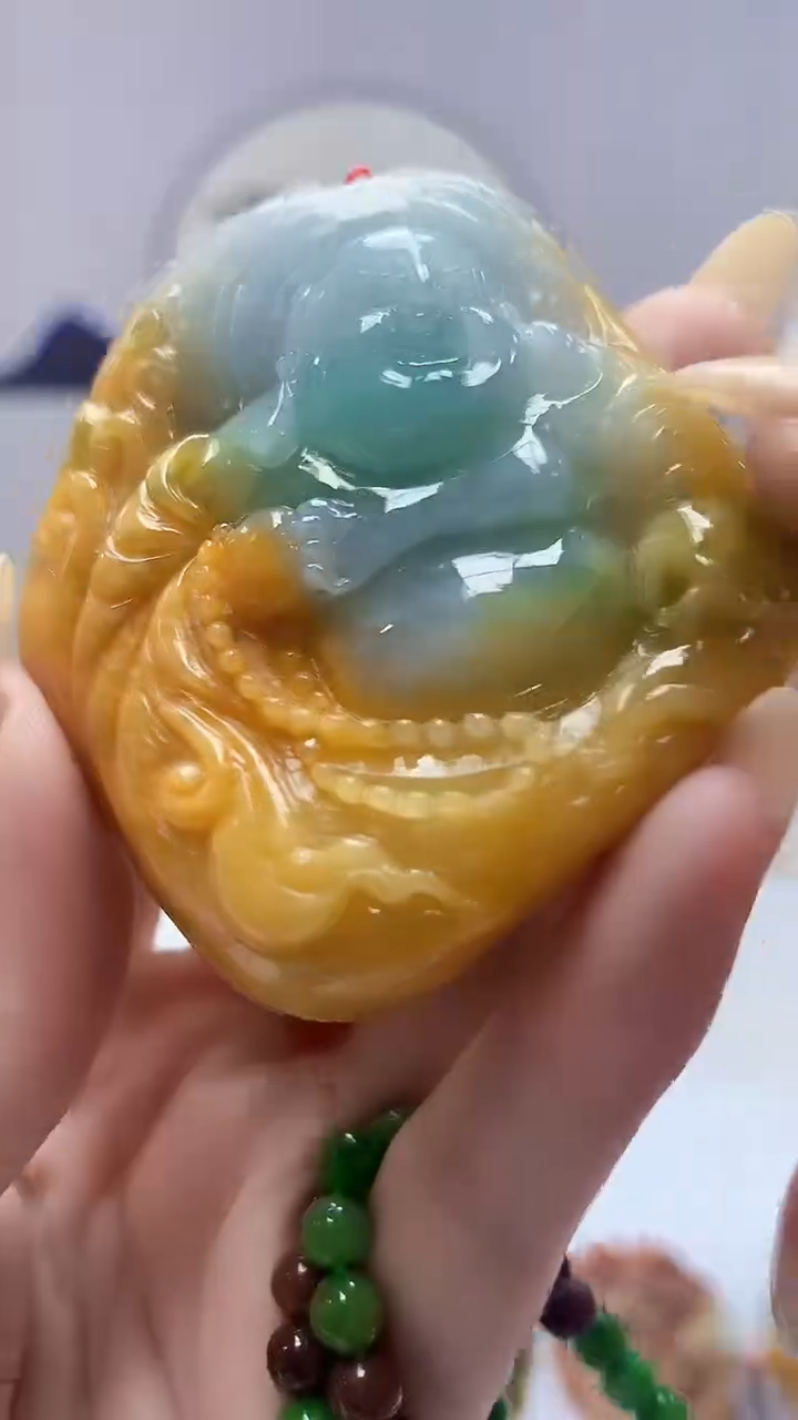 定制翡翠未镶嵌4852dd-毛货挂件149