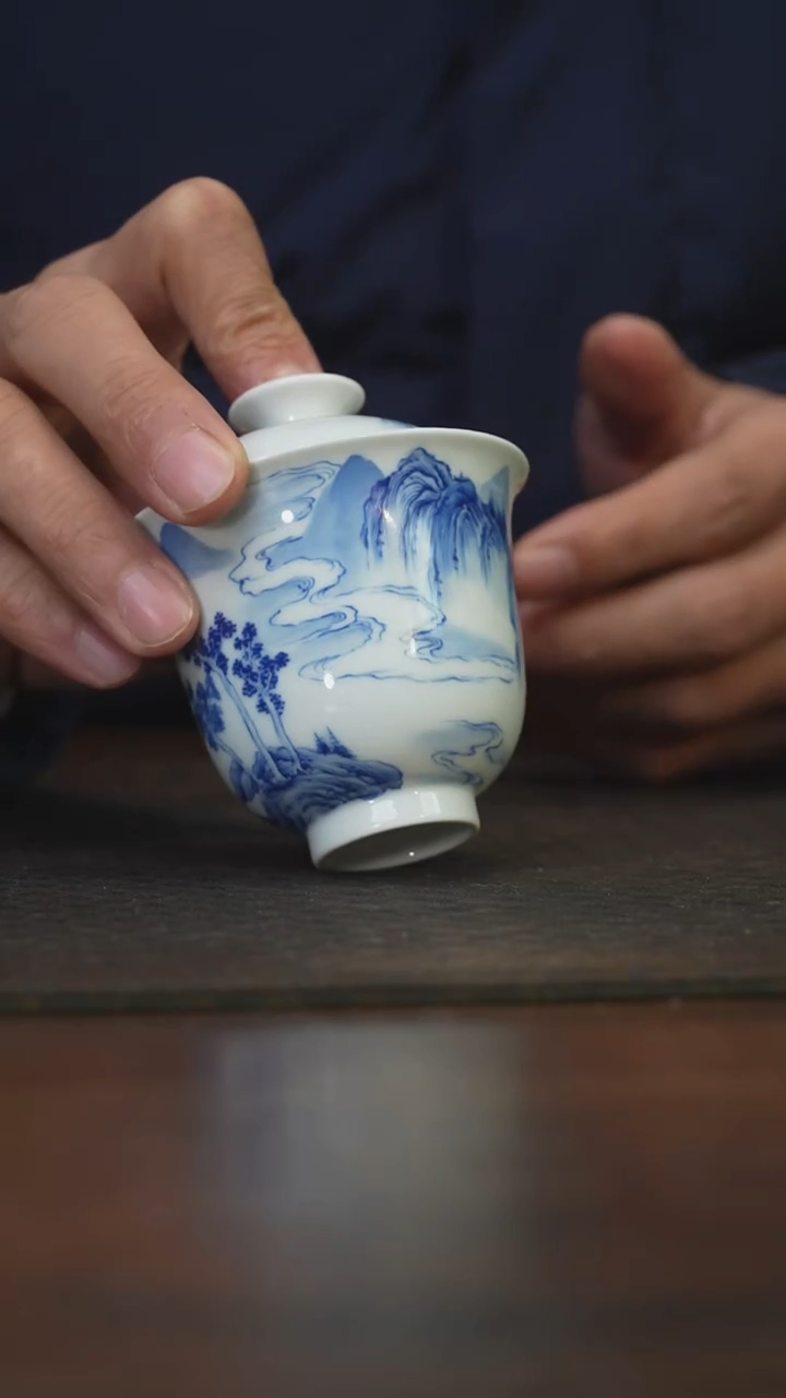 瓷片柴窑青花破价福利