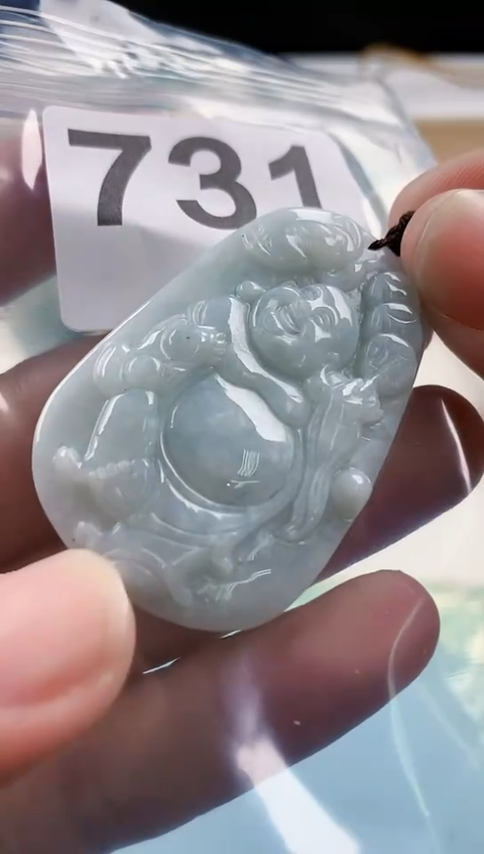 【闪购商品】翡翠颈饰未镶嵌天然翡翠吊坠挂件