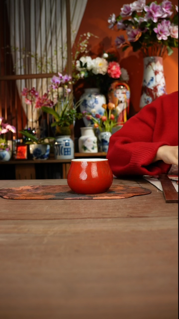 当代高温釉下彩手绘陶瓷餐具