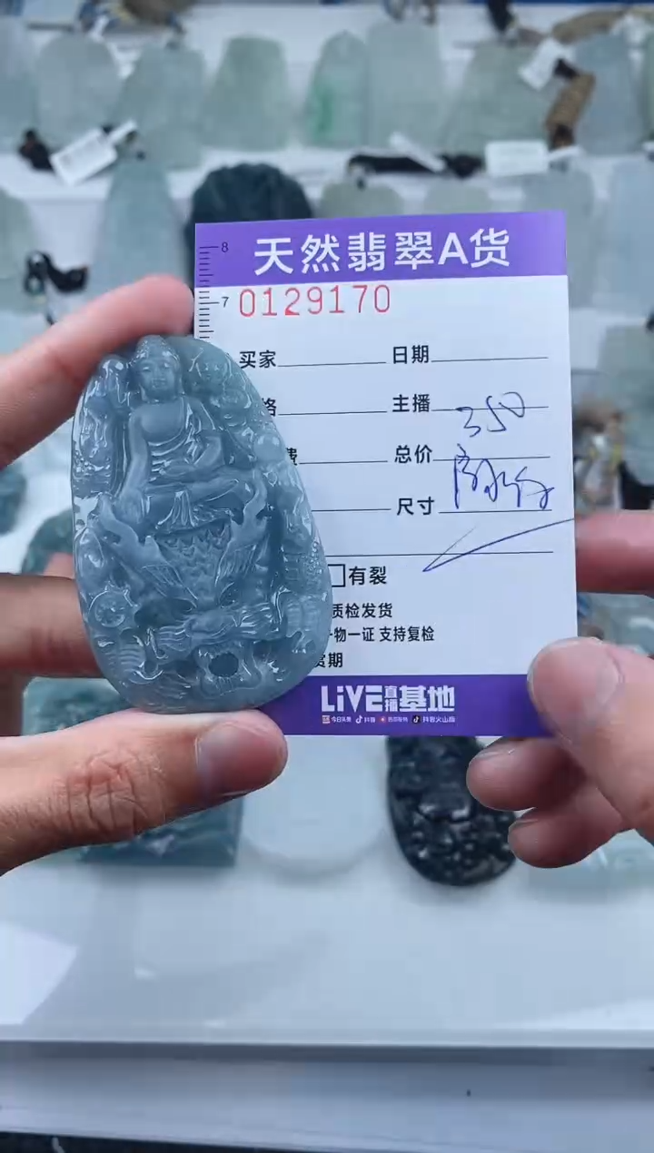 【闪购商品】翡翠颈饰未镶嵌       170