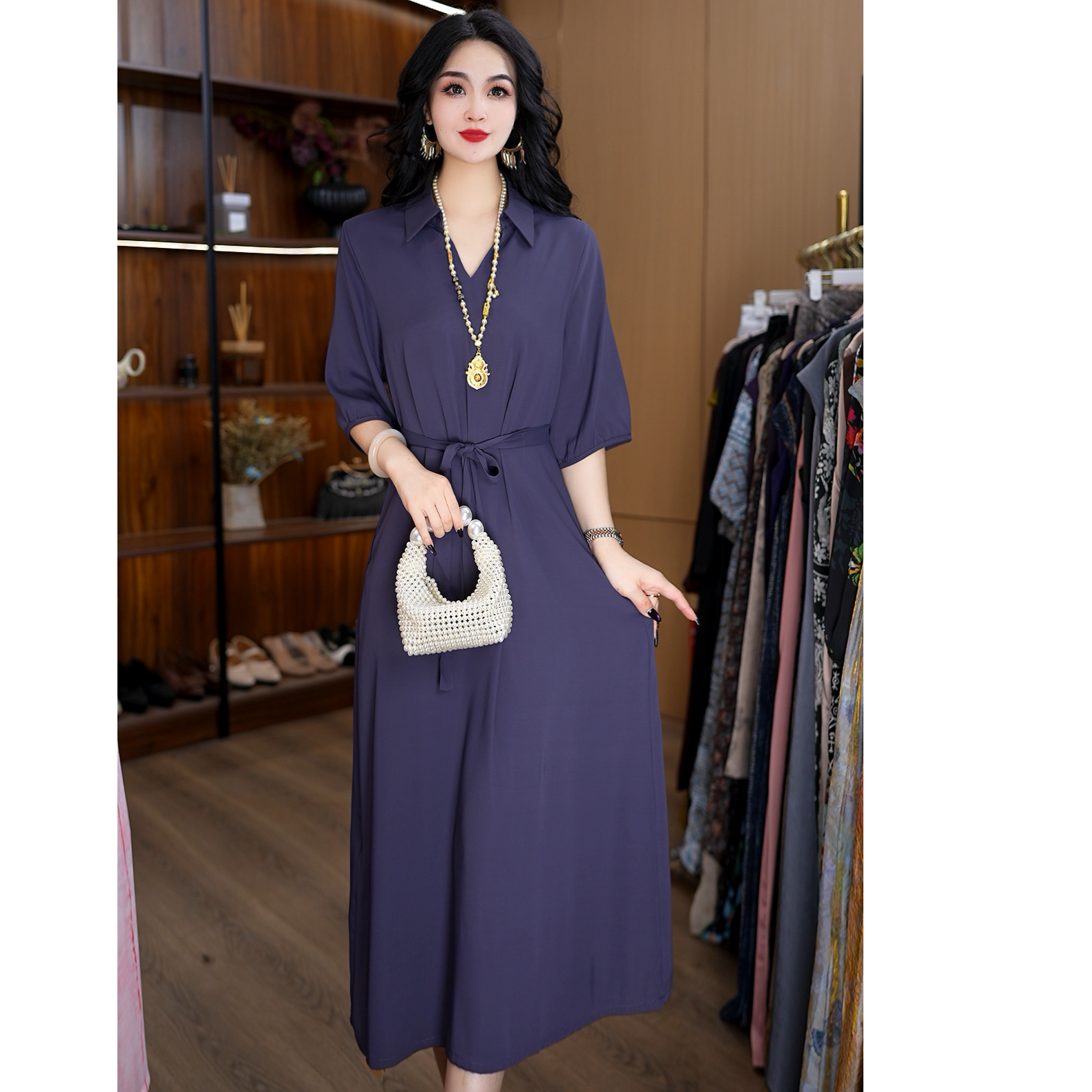 5592-10新款女士连衣裙