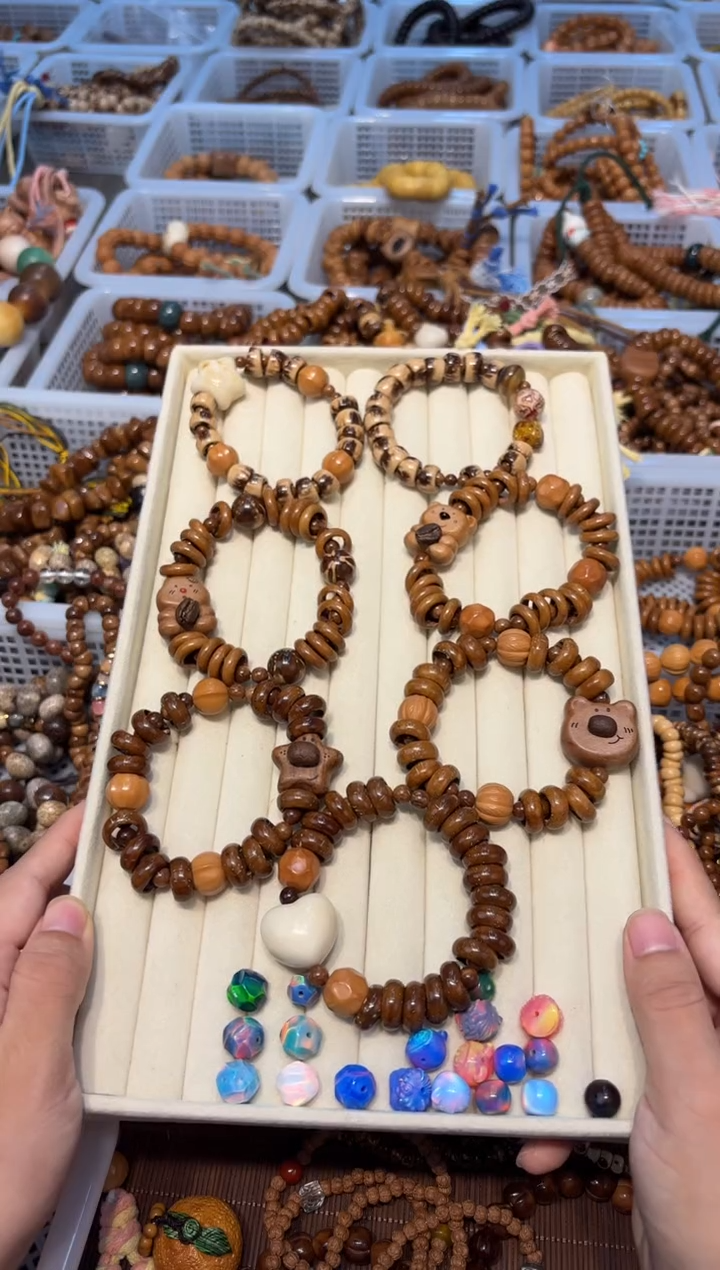 吊坠白玉菩提紫金鼠甜甜圈钱串子