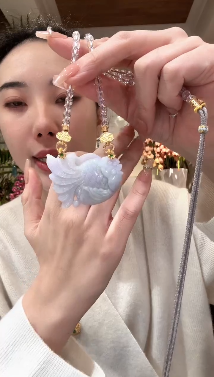 【闪购商品】翡翠颈饰未镶嵌国风