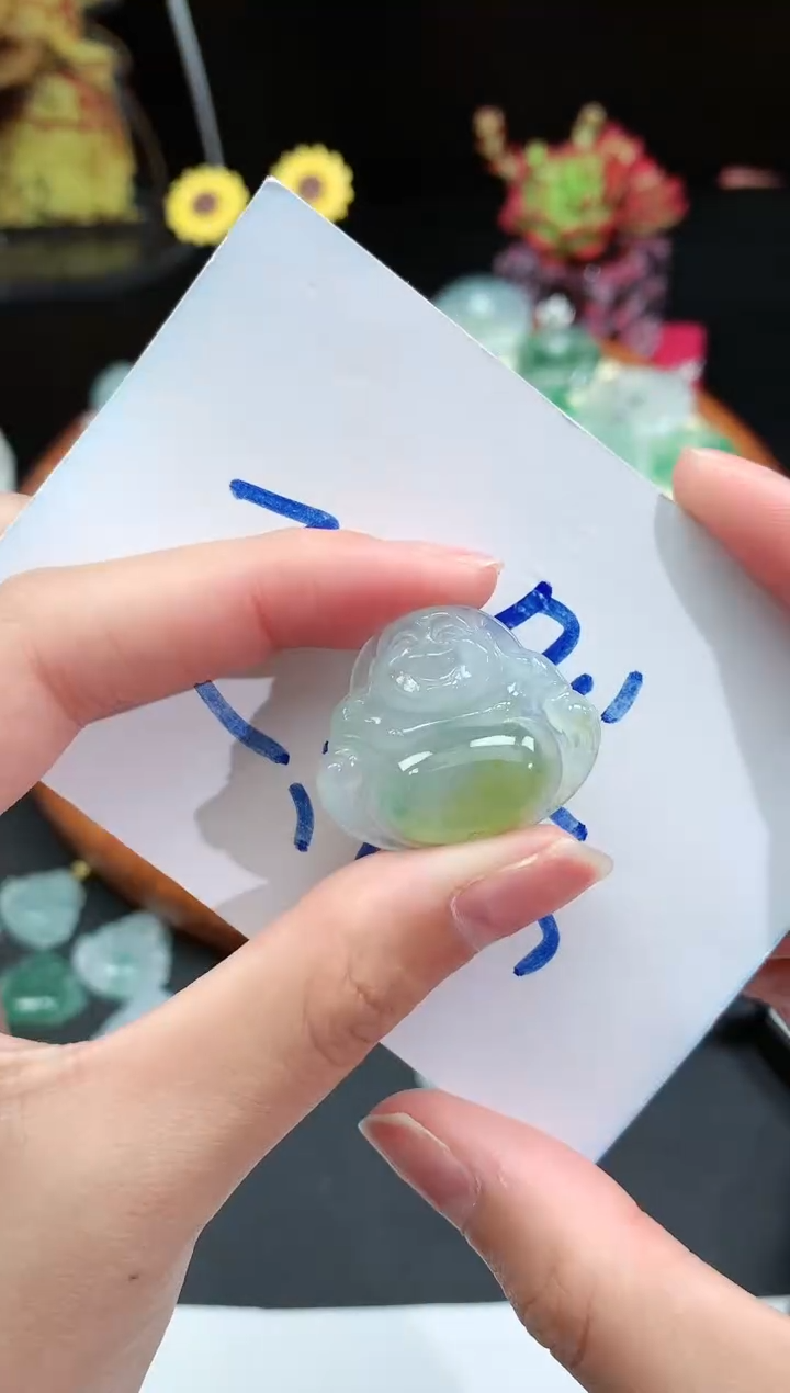 【闪购商品】翡翠颈饰未镶嵌佛公