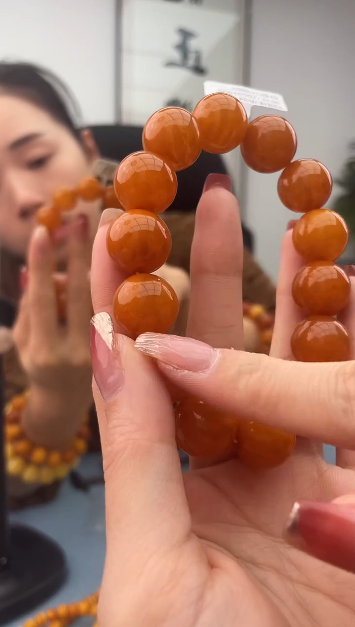 【闪购商品】蜜蜡珠宝奇石未镶嵌假一赔十，多样性发一件034