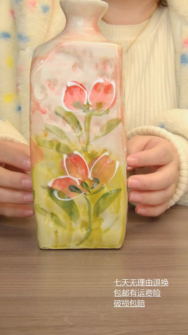 【闪购商品】瓶瓶子手工手绘景德镇