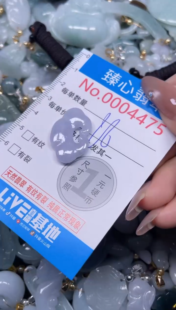颈饰未镶嵌翡翠4475