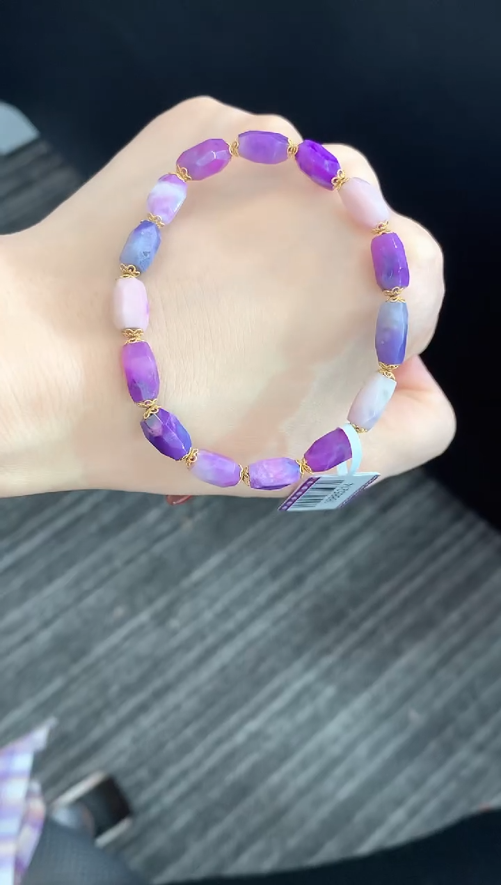 【闪购商品】苏纪石（舒俱来）.18K金镶嵌舒俱来手串