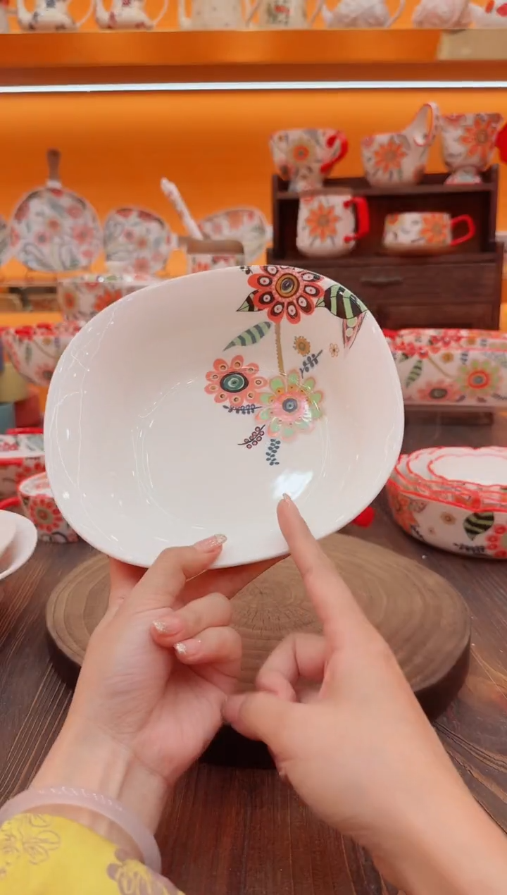 罐景德镇陶瓷罐盘碟子碗8