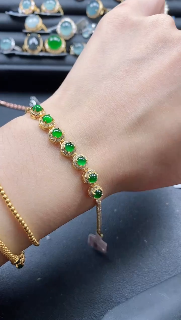 【闪购商品】翡翠戒指银S925镶嵌11111