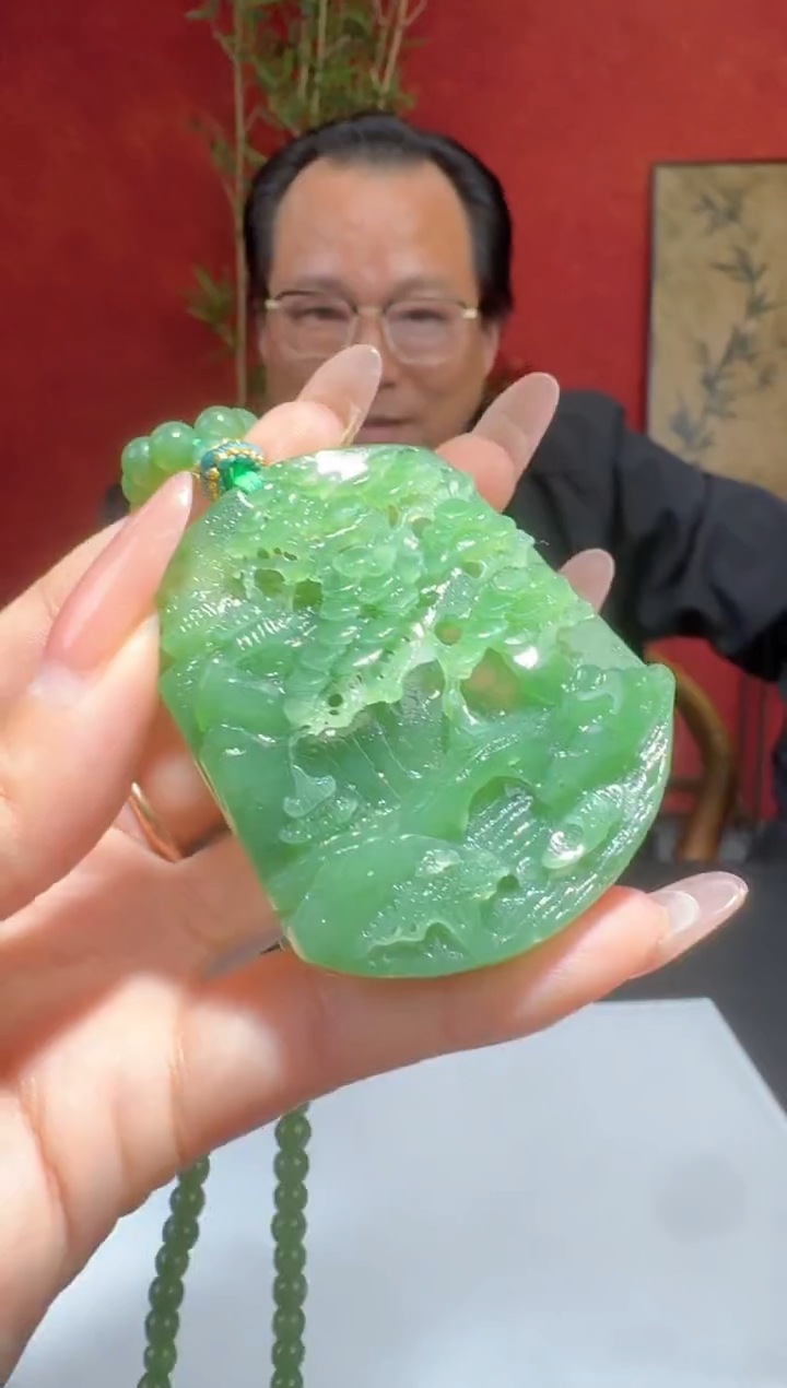 颈饰未镶嵌和田玉43717