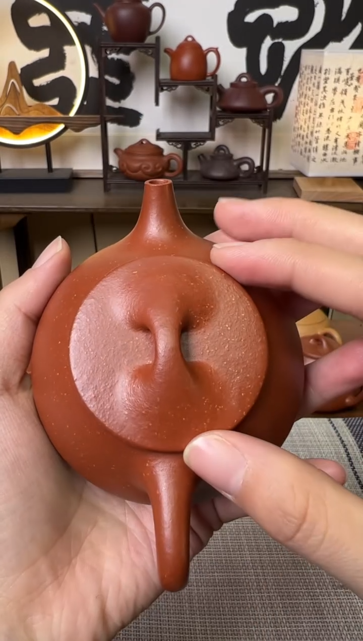 【闪购商品】段泥茶壶红降坡景州石瓢壶125CC