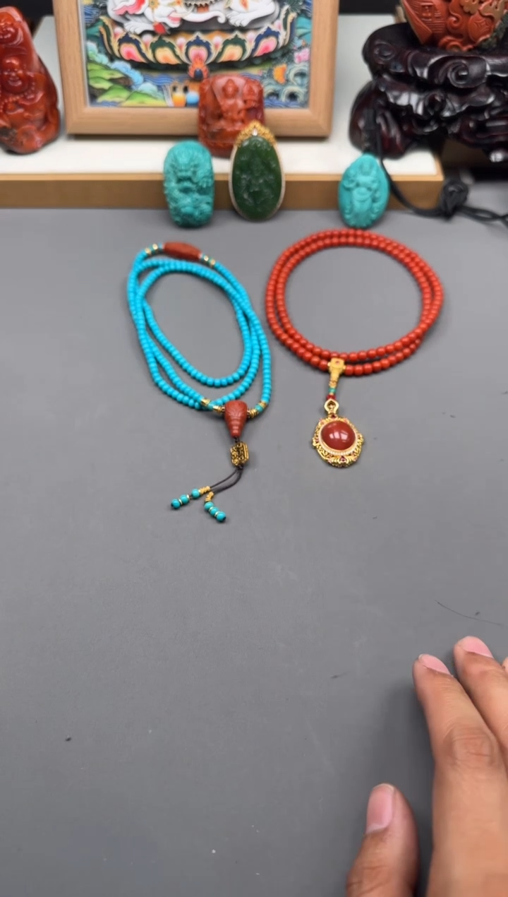 【闪购商品】南红玛瑙手串手串18K金镶嵌手串手串