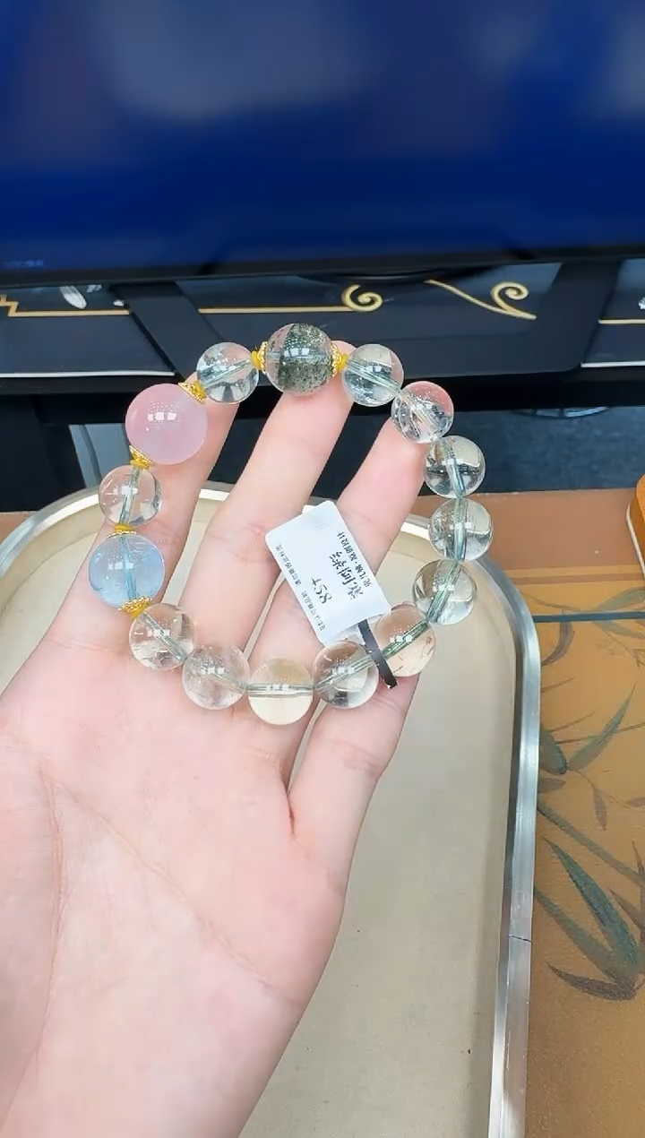 【闪购商品】水晶J手串未镶嵌DIY多样式随机发一