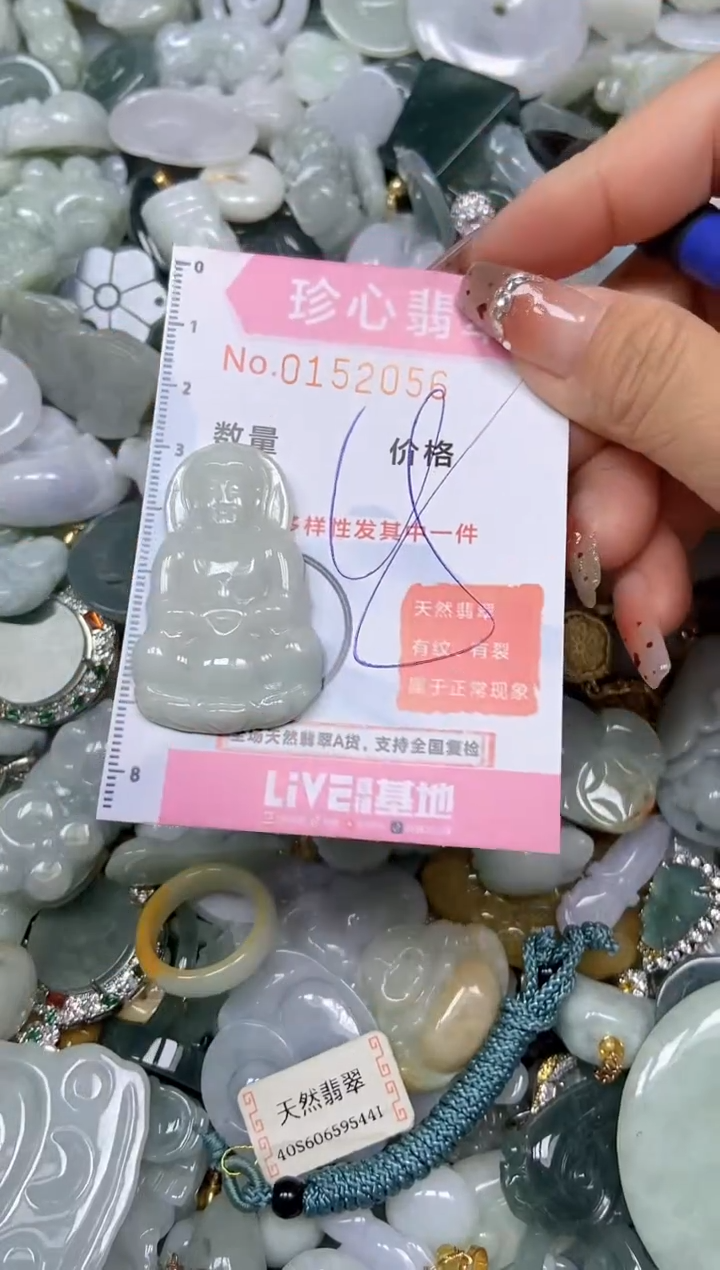 【闪购商品】翡翠颈饰未镶嵌闪购链接0152056