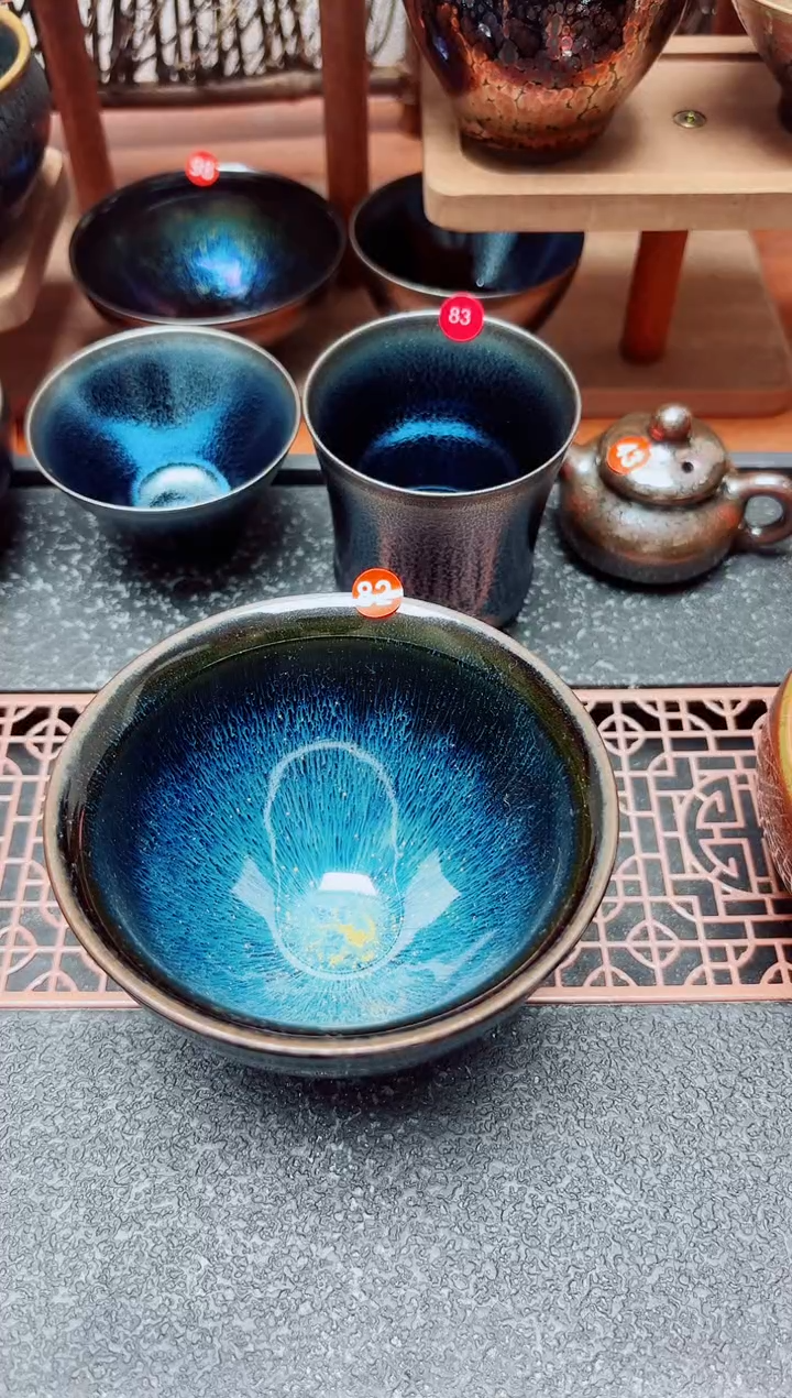 茶盏渣*82号建盏工匠茶器