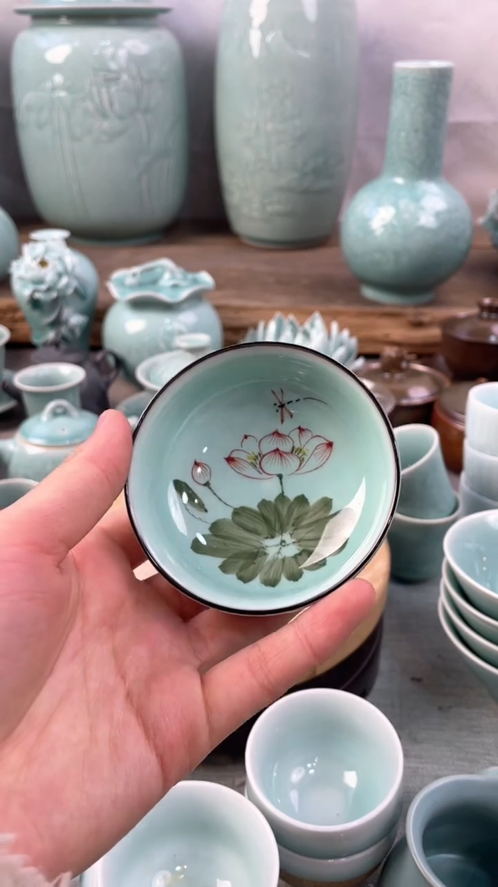 【闪购商品】特价 微瑕 慧仙青瓷