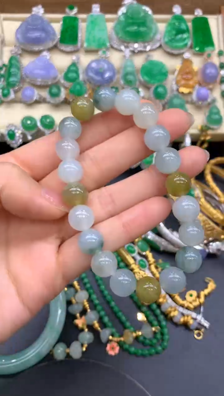 【闪购商品】翡翠手串未镶嵌216-中国好珍宝