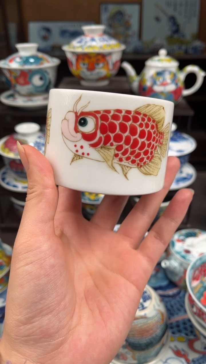 拙明院（宠粉价格）三鱼冰桶杯