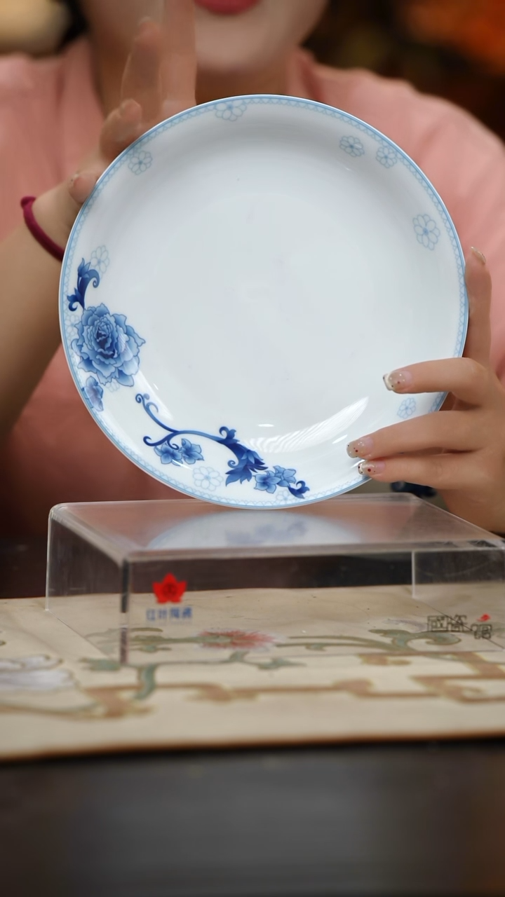 1个正价8英寸清游呙盘-玫瑰情人