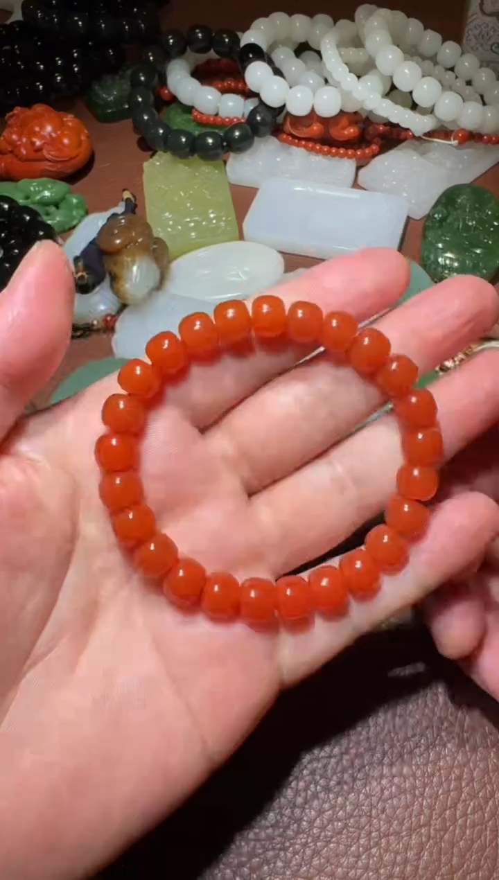 未镶嵌手链南红玛瑙南红