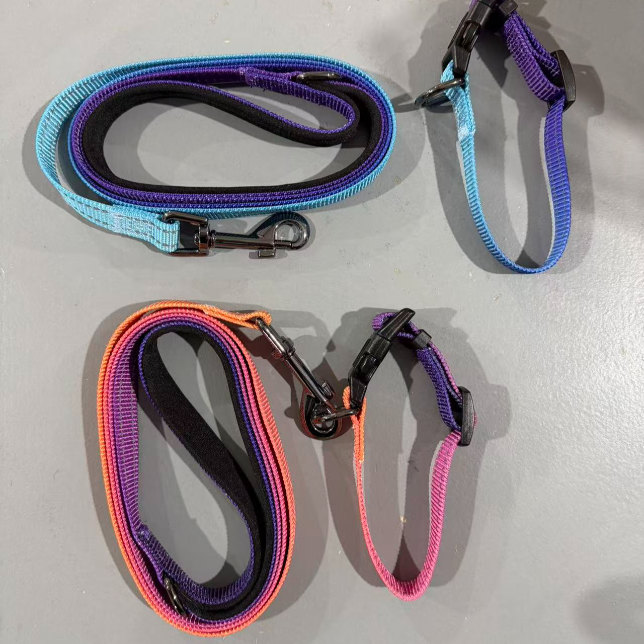 狗狗项圈牵引绳大小可调节舒适尼龙系列系列牢固