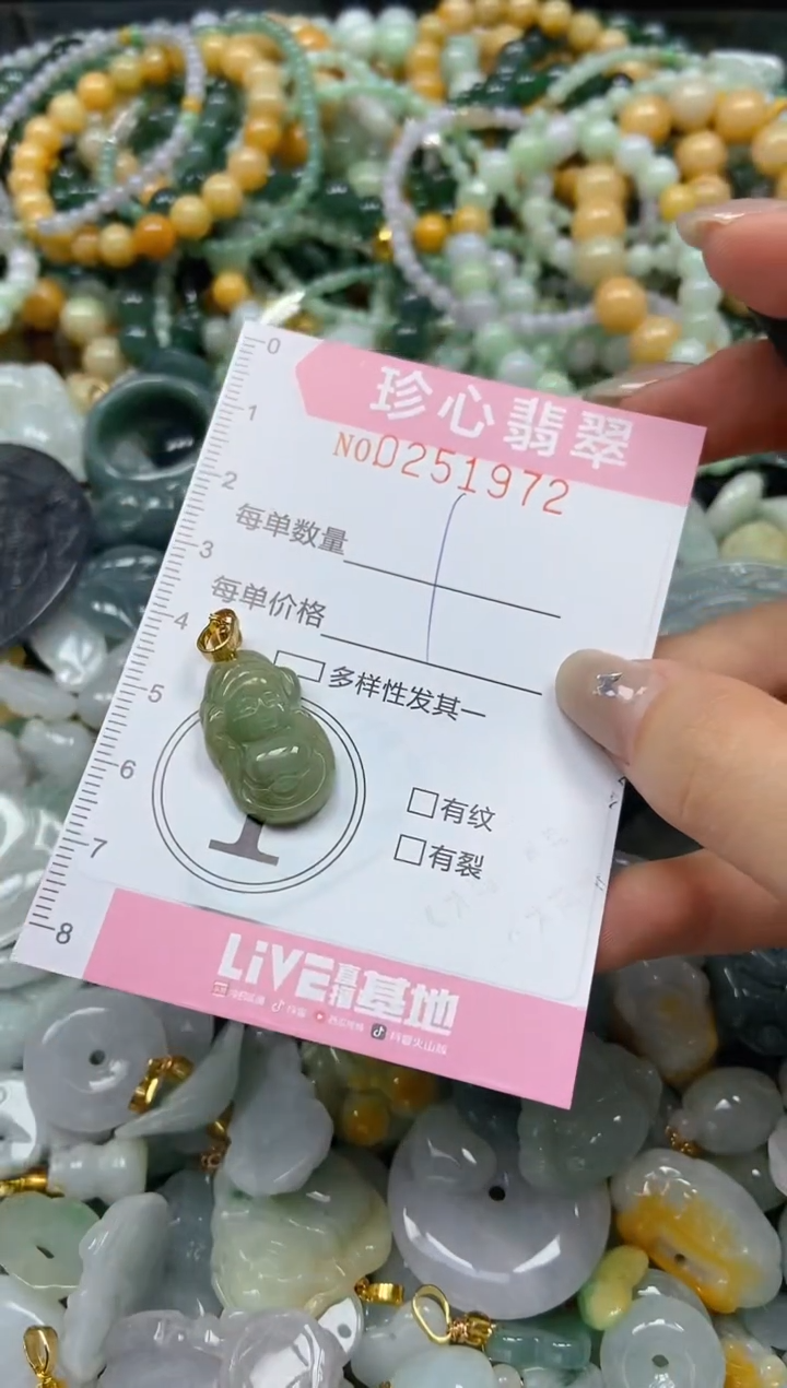 翡翠未镶嵌颈饰闪购0251972