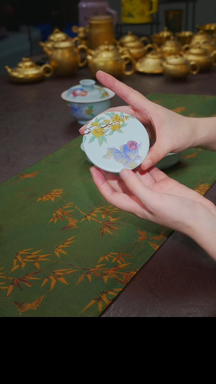茶杯紫砂【宜景窑天缥系列】盖置